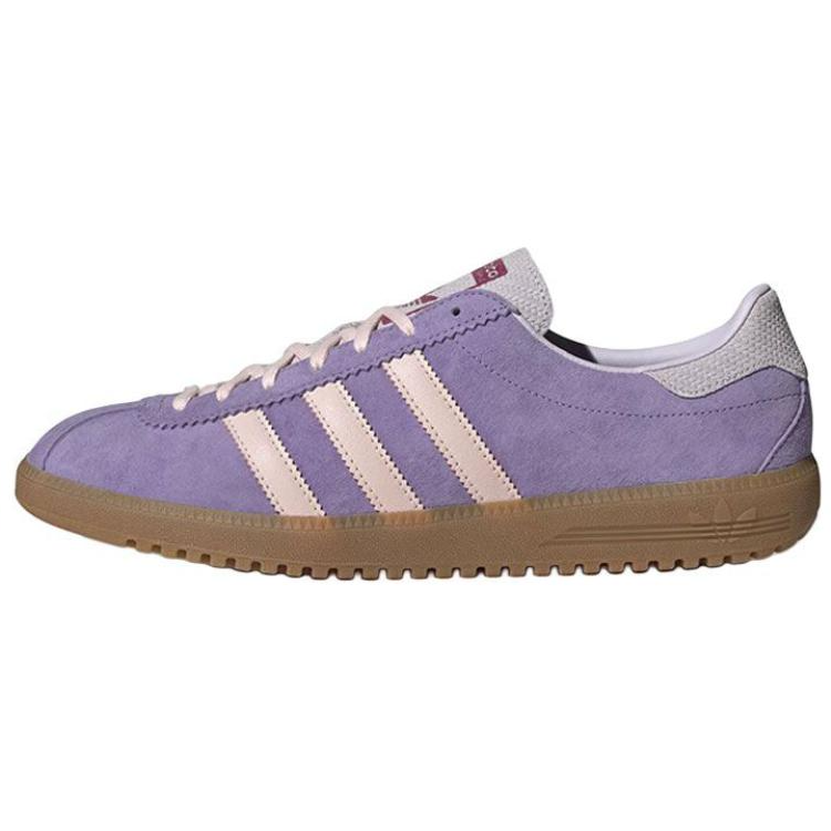 adidas Originals Bermuda Low-Top Purple Sneakers Comfortable Thin Sole JR7157