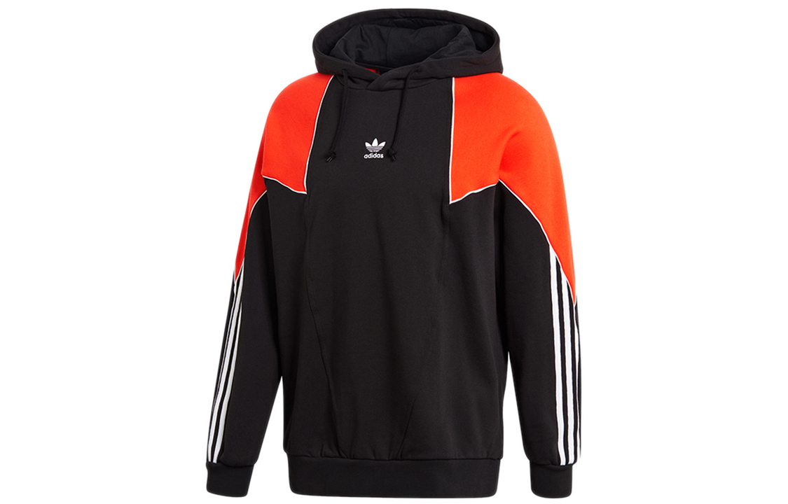 adidas Originals BG TF AB Hoody Black Orange Pullover Hoodie GE0868