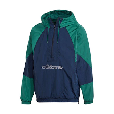 adidas Originals Big Trefoil Colorblock Windbreaker Jacket Fall Retro GE6238