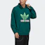 Details for 아디다스 오리지널 빅 트레포일 후디 레트로 로고 포레스트 그린 후드 H09351