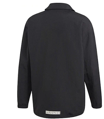 adidas Originals Black Coach Jacket with Chest Logo DX3767 Lookbook adidas Originals Black Coach Jacket with Chest Logo DX3767