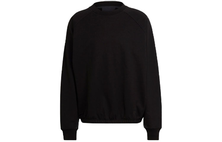 adidas Originals Black Crewneck Pullover Sweatshirt - Casual Loose Fit HD2242