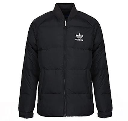 Adidas Originals 黑色重型羽絨外套 冬季保暖大衣 BR9735 Buy Adidas Originals 黑色重型羽絨外套 冬季保暖大衣 BR9735