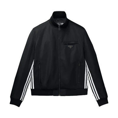 adidas Originals Black Hooded Long-Sleeve Sports Jacket HN3990