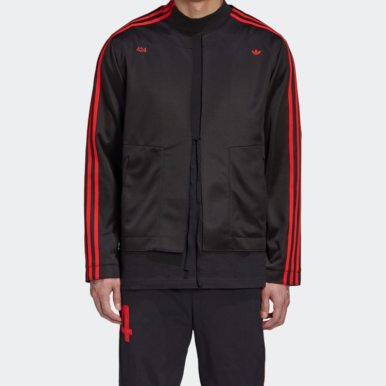adidas Originals Black Kimono Track Jacket FU4178 圖 4