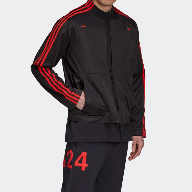 adidas Originals Black Kimono Track Jacket FU4178 圖 6