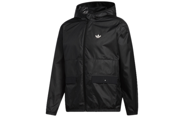 adidas Originals Black Lightweight Windbreaker Jacket GD3541