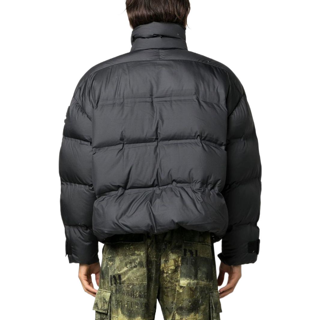 adidas Originals Black Logo Zip-Up Track Jacket with Stand Collar HM9221 圖 4