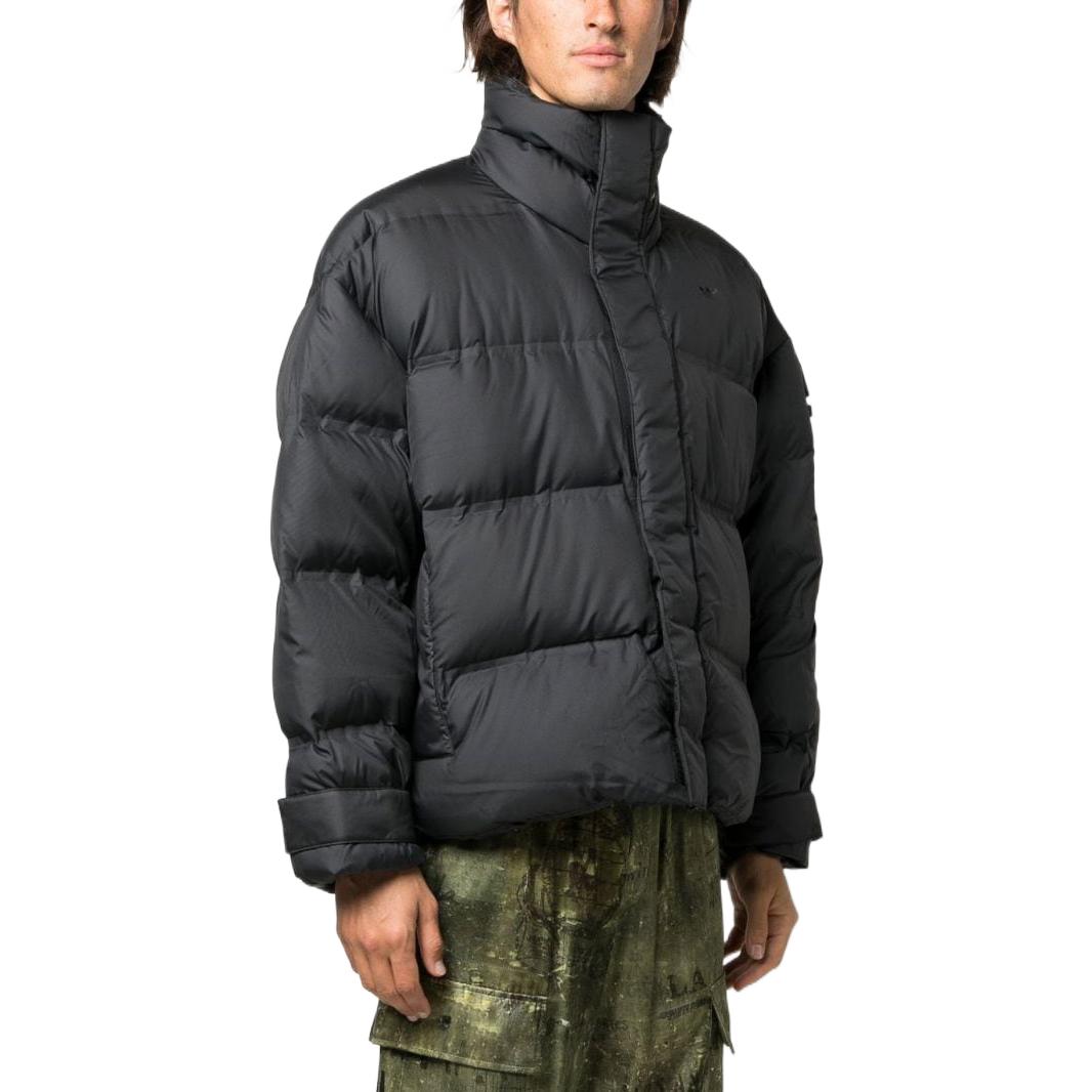 adidas Originals Black Logo Zip-Up Track Jacket with Stand Collar HM9221 圖 5