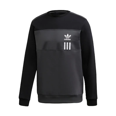 adidas Originals Black Long-Sleeve Sweatshirt FH9366