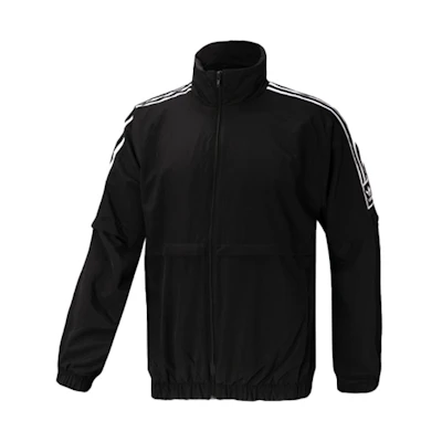 adidas Originals Black Patchwork Stripe Track Jacket FM7303