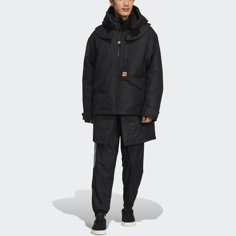 adidas Originals Black Premium Multi-Pocket Removable Inner Down Jacket GT7284 圖 6