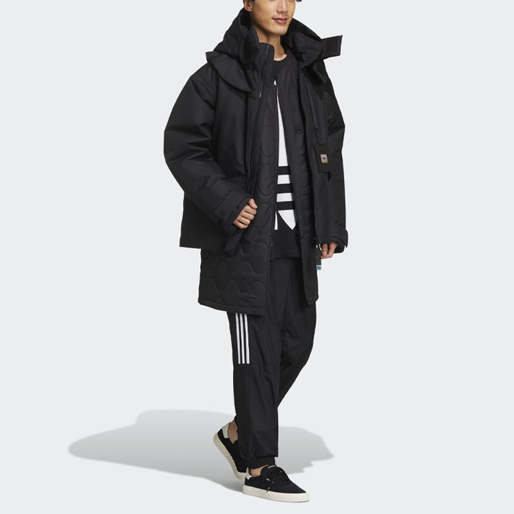 adidas Originals Black Premium Multi-Pocket Removable Inner Down Jacket GT7284 圖 9