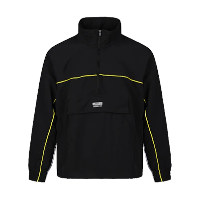 adidas Originals Black Pullover Track Jacket FM2272