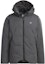 Order adidas Originals Black Striped Colorblock Detachable Hood Puffer Jacket Unisex HY6367