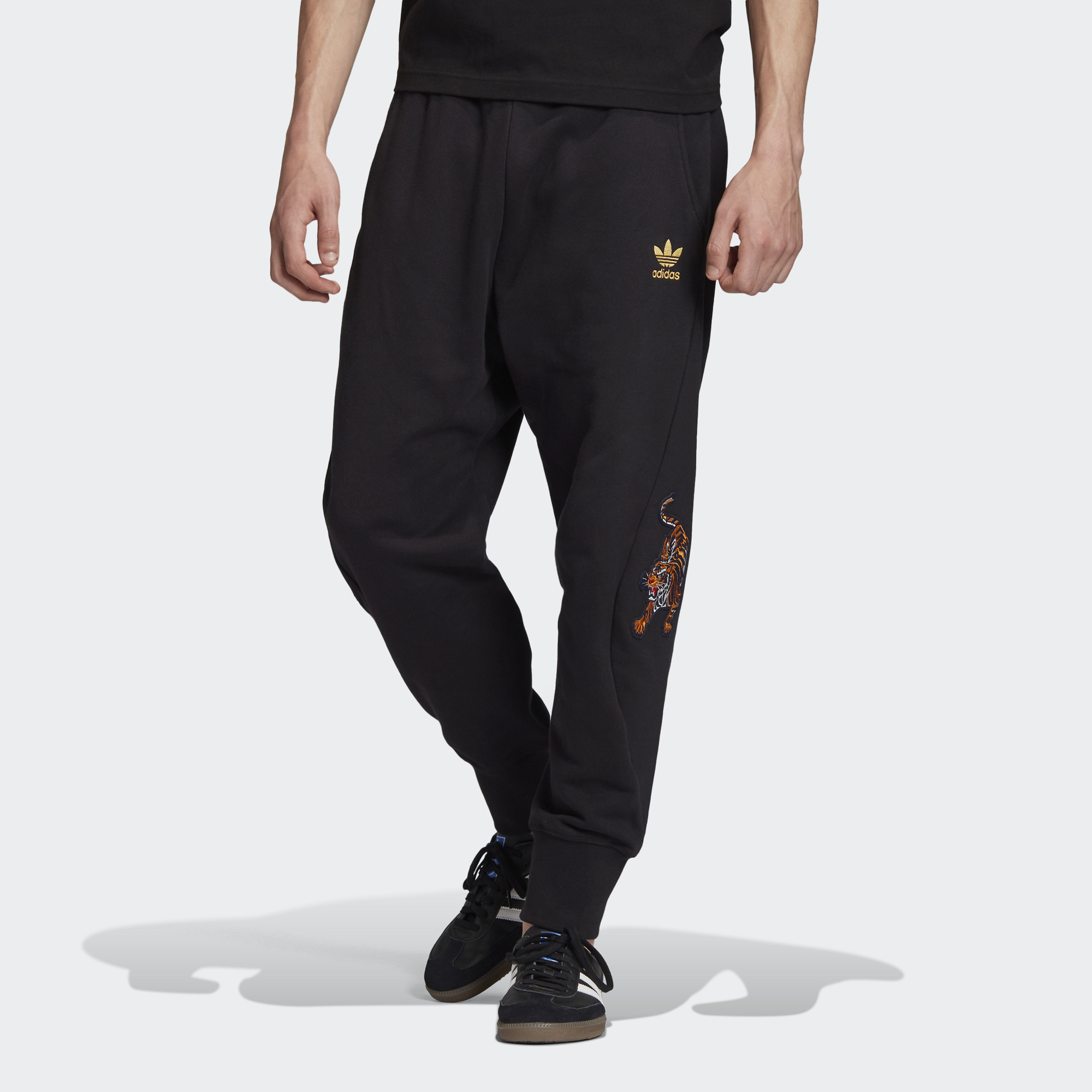 Purchase 아디다스 오리지널 블랙 트랙 조거 팬츠 GC8693