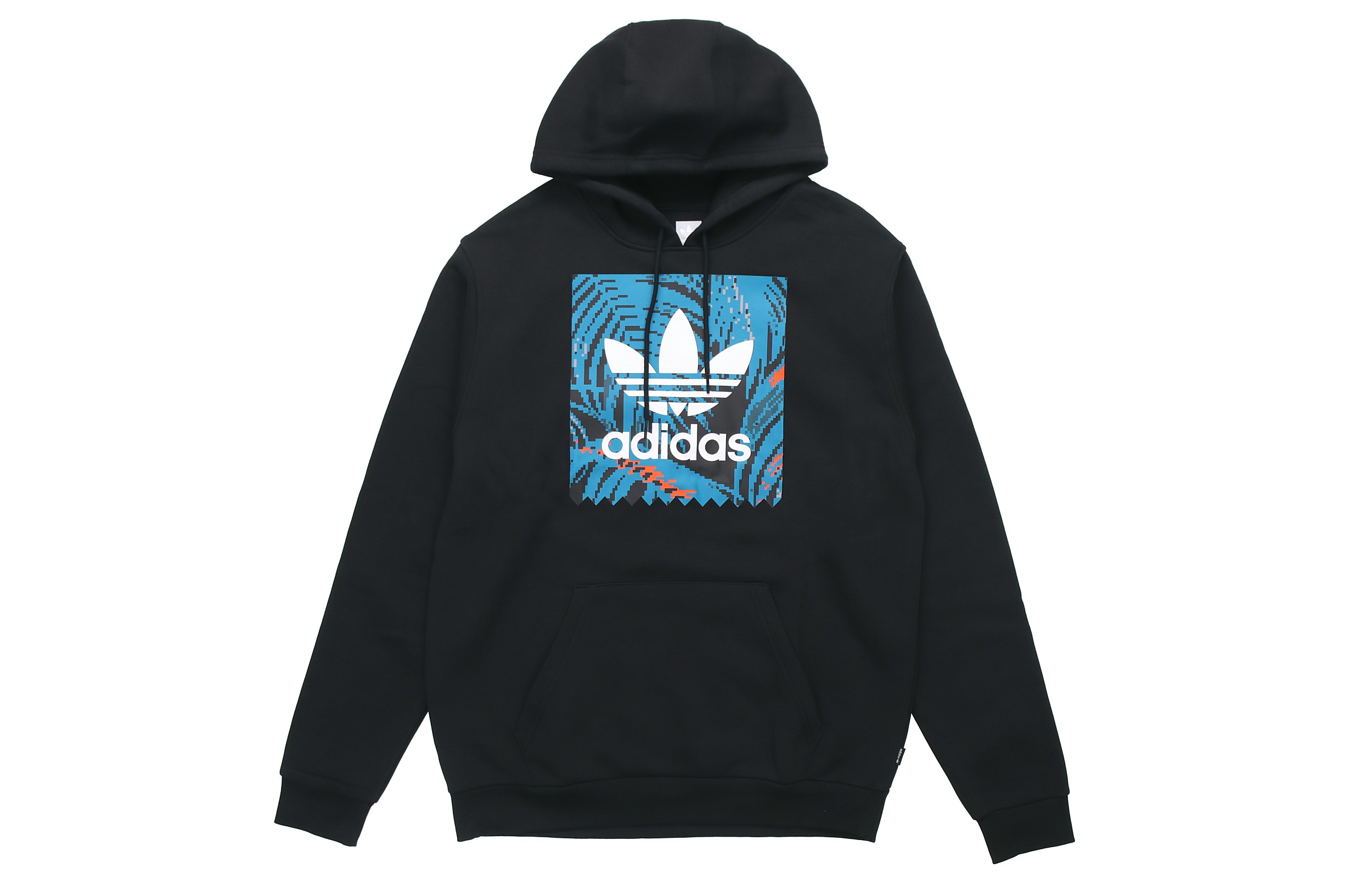 Adidas Originals Black Trefoil Hoodie Sweatshirt EC7320