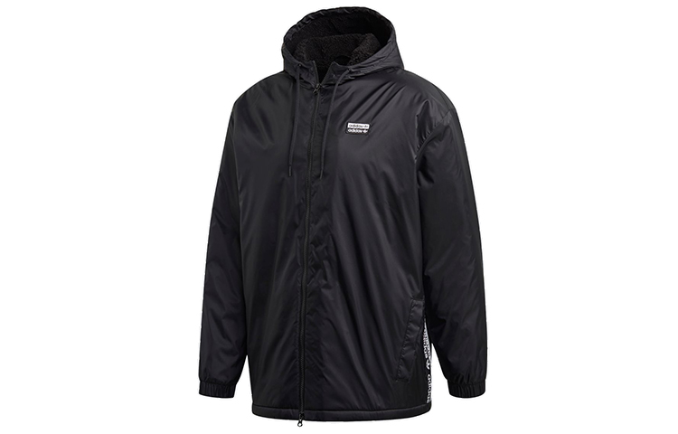 adidas Originals Black Trefoil Track Jacket Casual Sportswear FL0010 圖 2