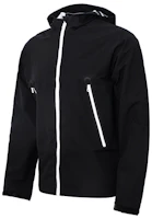 adidas Originals Black Windbreaker Jacket with Hood for Men BR4146 adidas Originals Black Windbreaker Jacket with Hood for Men BR4146