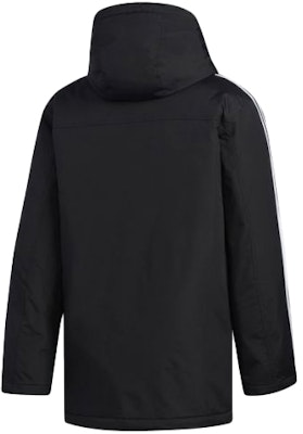 adidas Originals Black Winter Warm Puffer Jacket with Hood ED5834 Lookbook adidas Originals Black Winter Warm Puffer Jacket with Hood ED5834