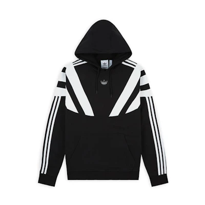 adidas Originals BLNT 96 Hoodie Pullover Sweatshirt Black EK2996