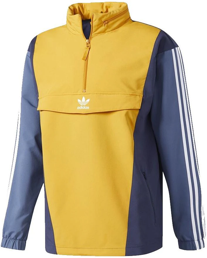 adidas-originals-blocked-anorak-retro-half-zip-pullover-sweatshirt-yellow-mens-bs-4504