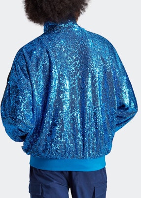 adidas Originals Blue Version 復古條紋亮片運動外套. IA2463 Shop adidas Originals Blue Version 復古條紋亮片運動外套. IA2463