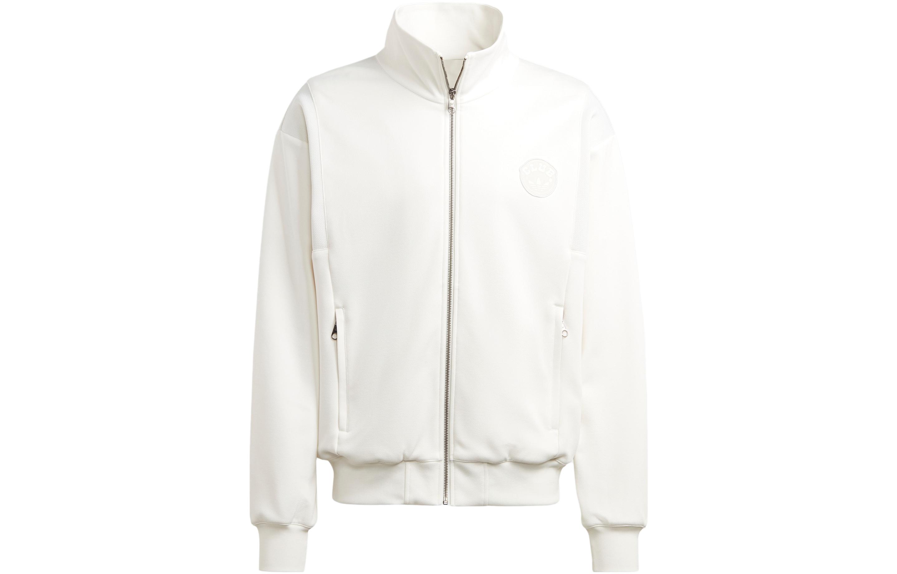 adidas Originals Blue Version Club Track Jacket White Retro Style IA2481 圖 2