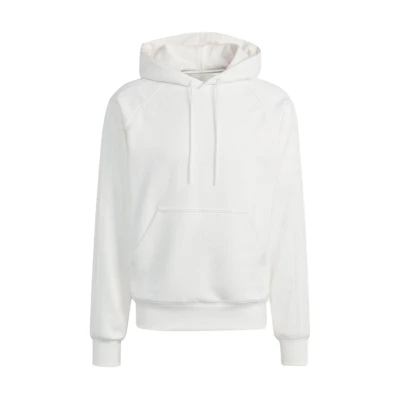 adidas Originals Blue Version Essentials White Hoodie Casual Long Sleeve Pullover IL6173