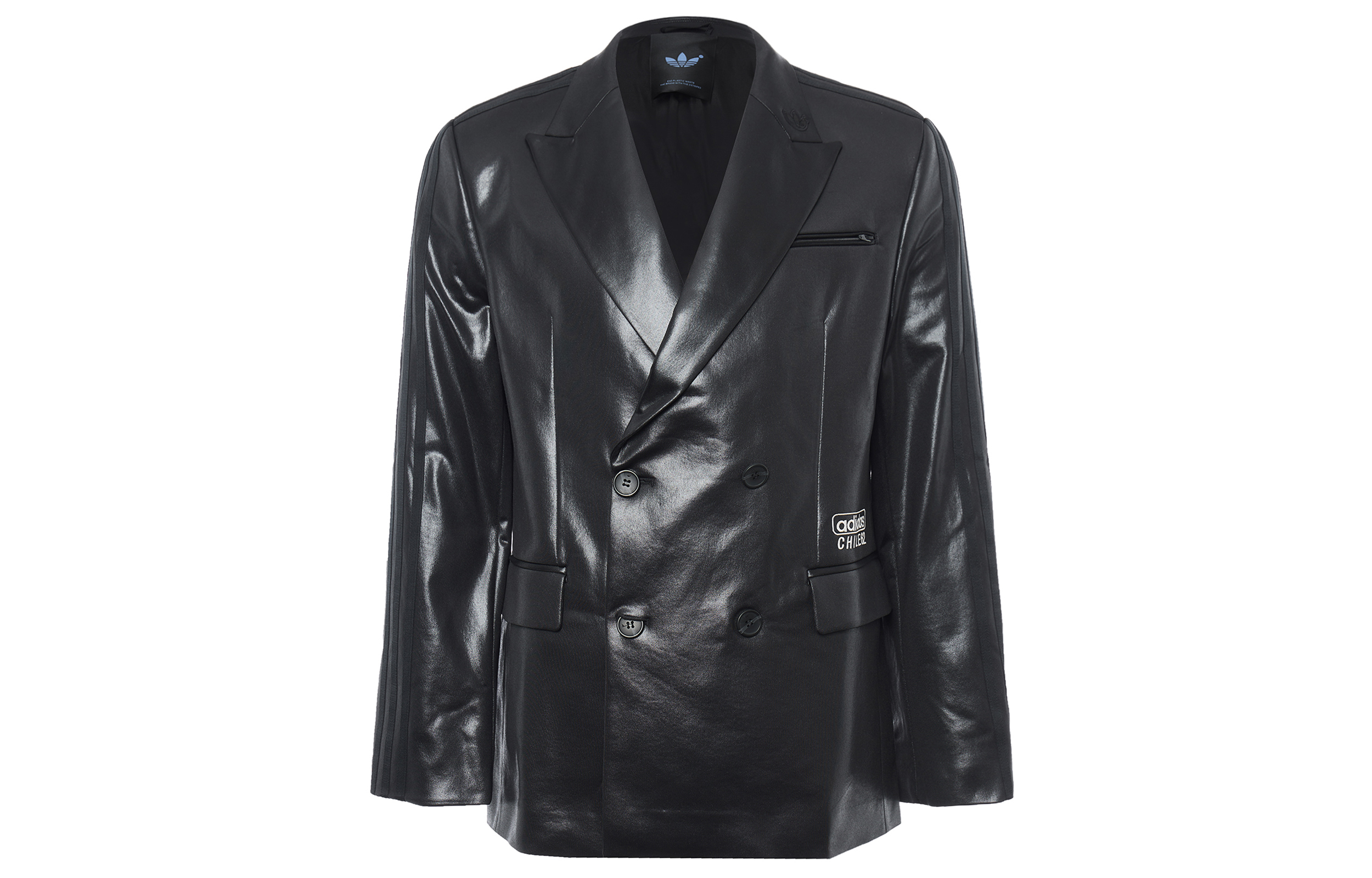 adidas Originals Blue Version FW22 Solid Color Long Sleeve Jacket Men HM6481