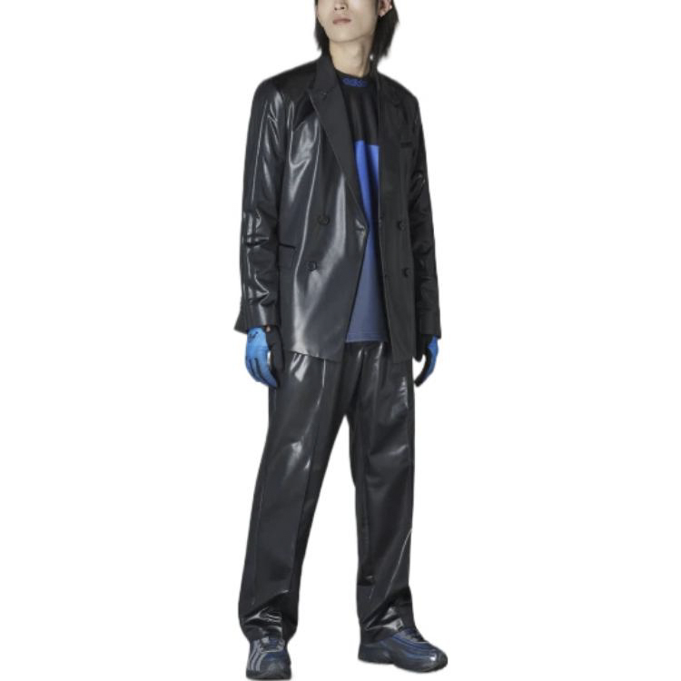 adidas Originals Blue Version FW22 Solid Color Long Sleeve Jacket Men HM6481 圖 4