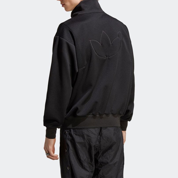 adidas Originals Blue Version High-Neck Long-Sleeve Jacket Black IA2439 圖 4