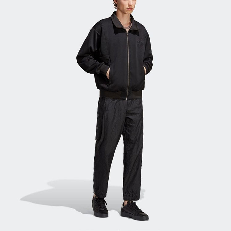 adidas Originals Blue Version High-Neck Long-Sleeve Jacket Black IA2439 圖 5