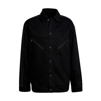 adidas Originals Blue Version Montreal Track Denim Jacket Black Men’s H33483