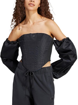 아디다스 오리지널스 블루 버전 오프숄더 롱슬리브 셔츠 유니섹스 블랙 HR3426 Lookbook 아디다스 오리지널스 블루 버전 오프숄더 롱슬리브 셔츠 유니섹스 블랙 HR3426