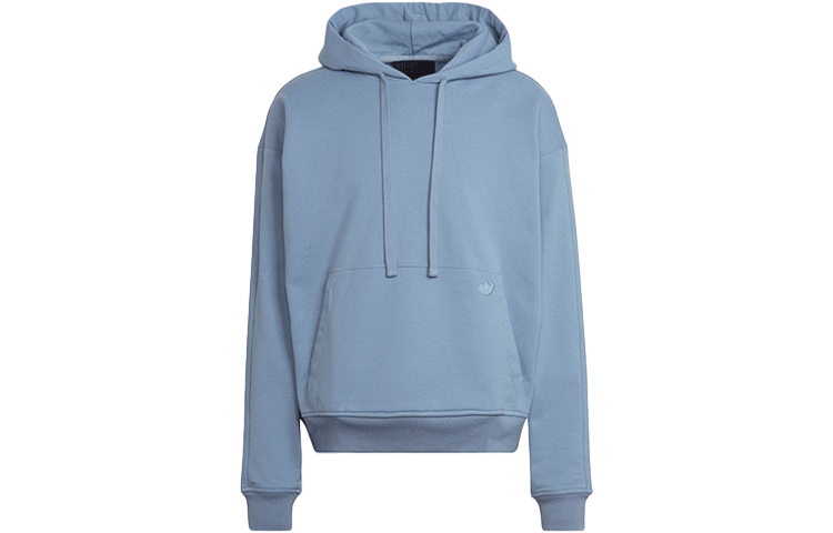 adidas Originals Blue Version Pullover Hoodie Solid Color - Blue HD4821