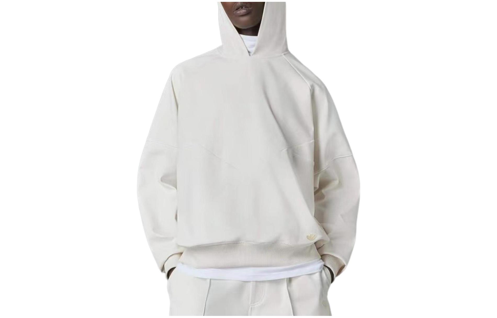 Order 아디다스 오리지널 블루 버전 풀오버 후디 화이트 재팬 에디션 HM2350