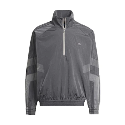 adidas Originals Blue Version Retro Half-Zip Track Jacket Grey HD2233