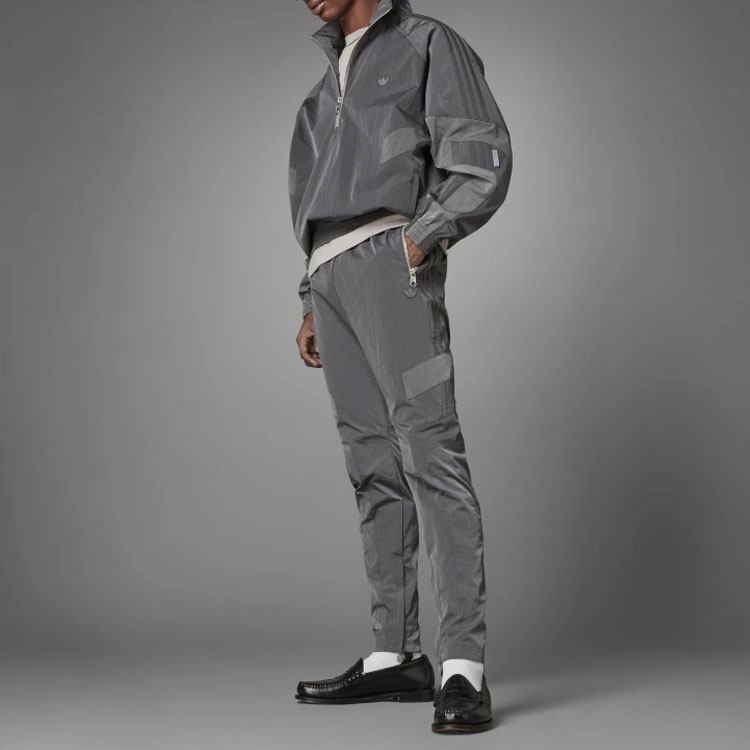 adidas Originals Blue Version Retro Half-Zip Track Jacket Grey HD2233 圖 6