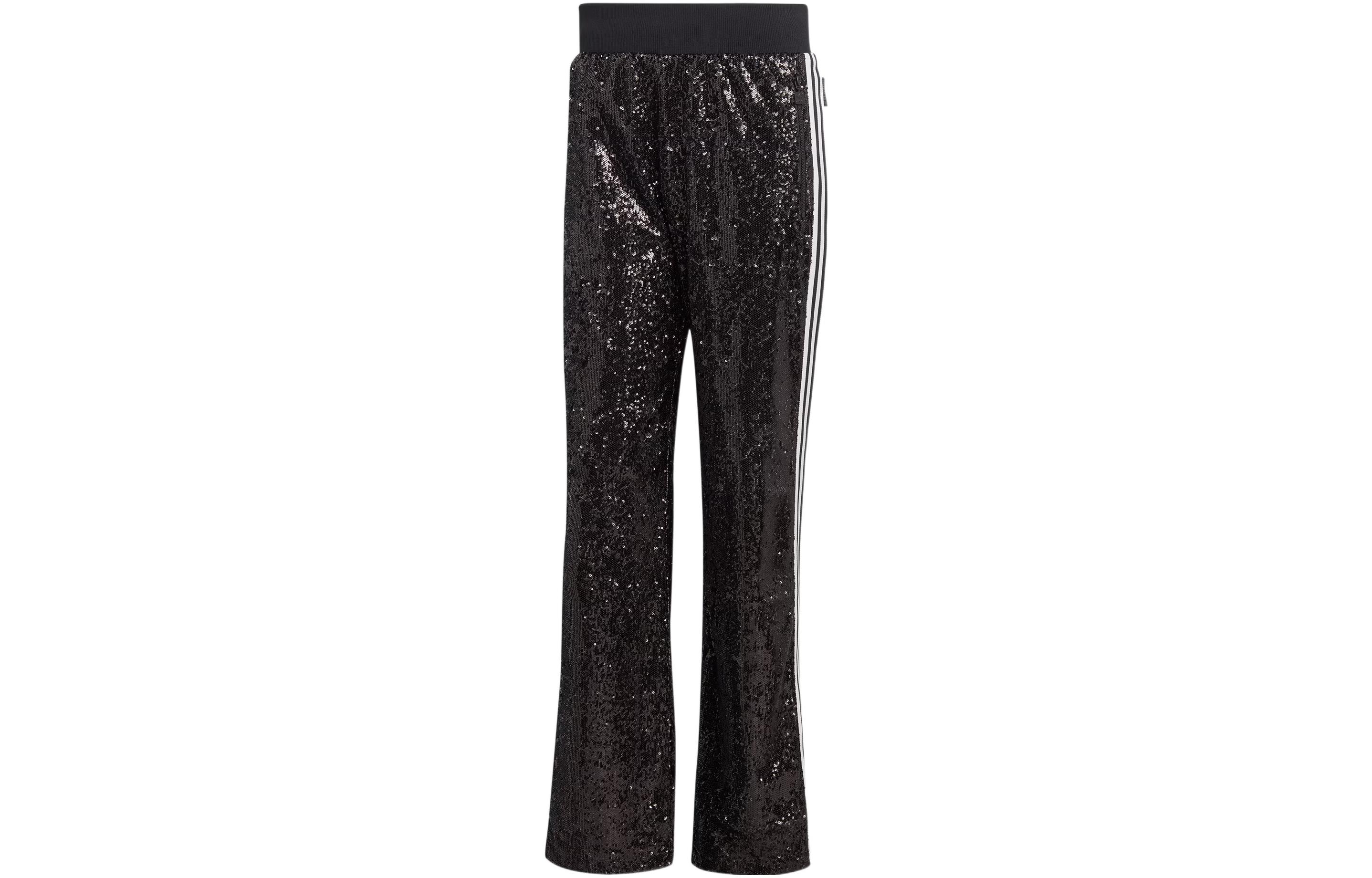 Order adidas Originals 藍色復古亮片條紋針織運動長褲-Unisex. HM2053