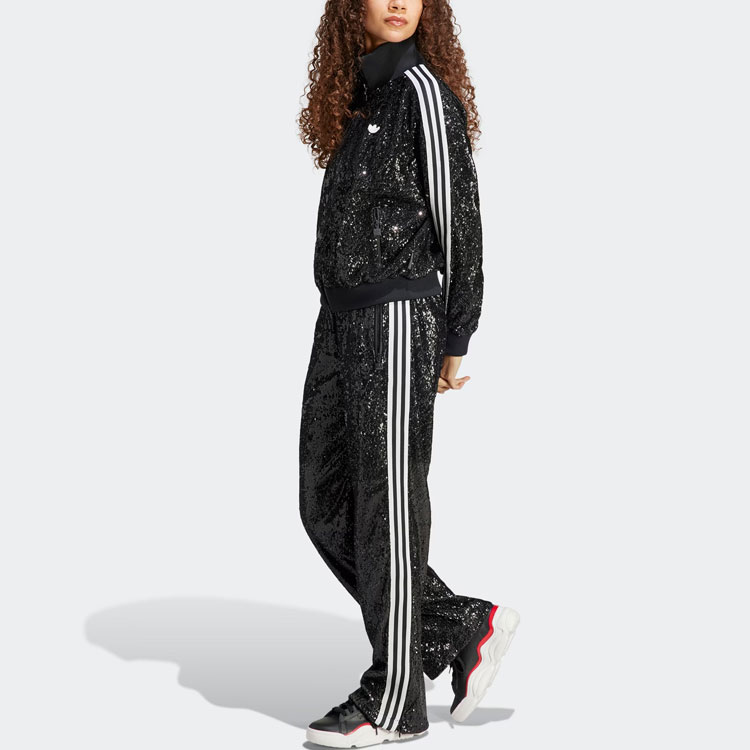 Purchase adidas Originals 藍色復古亮片條紋針織運動長褲-Unisex. HM2053