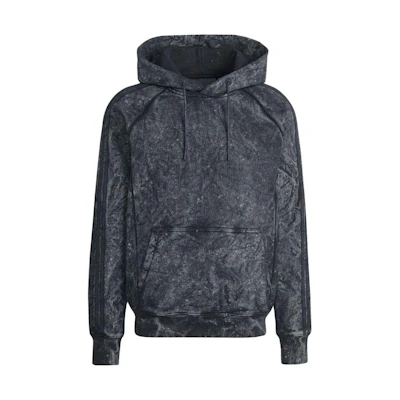 adidas Originals Blue Version Tie-Dye Print Hoodie Black Long Sleeve IL6169