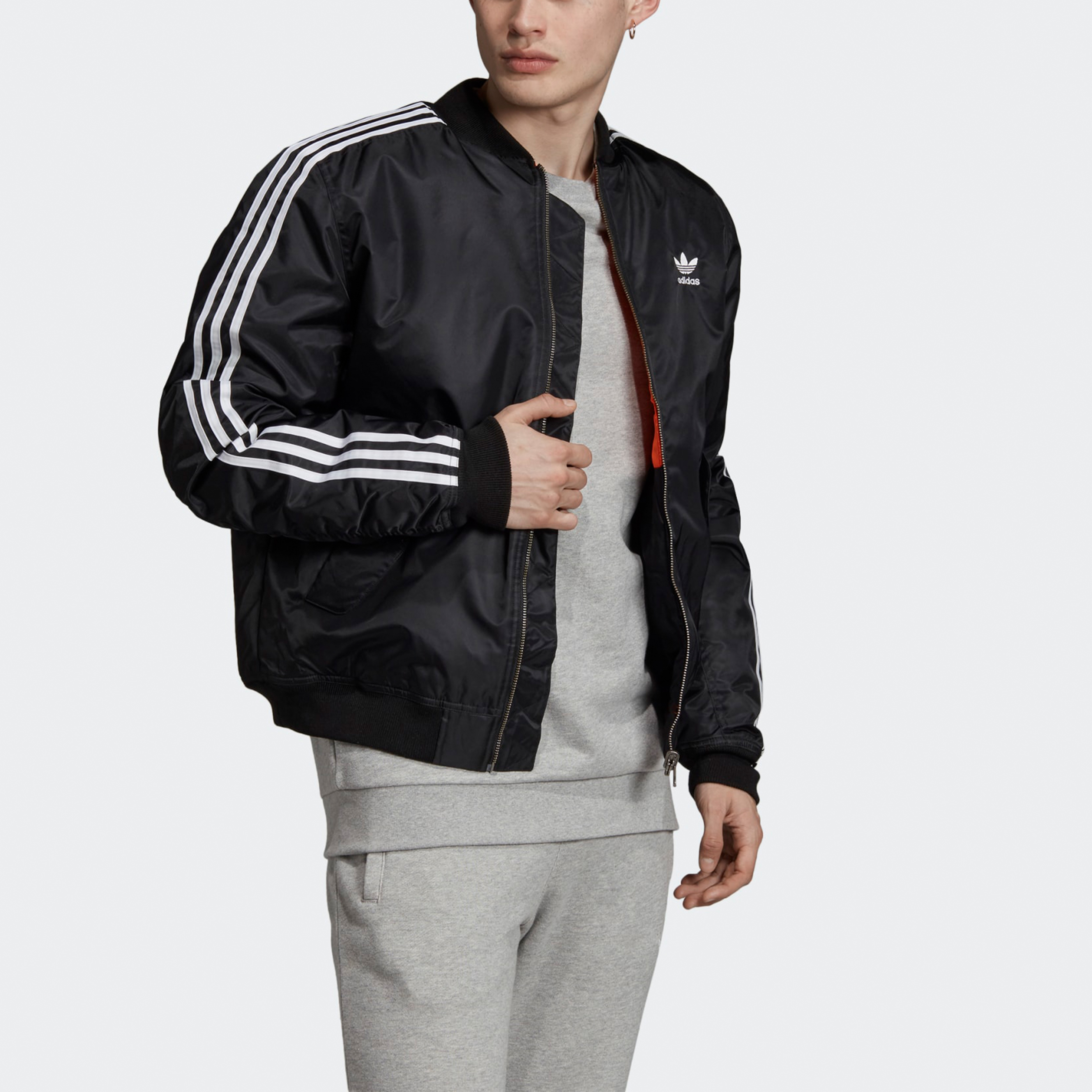 Adidas Originals Bomber Padded Jacket Black ED5825 圖 8