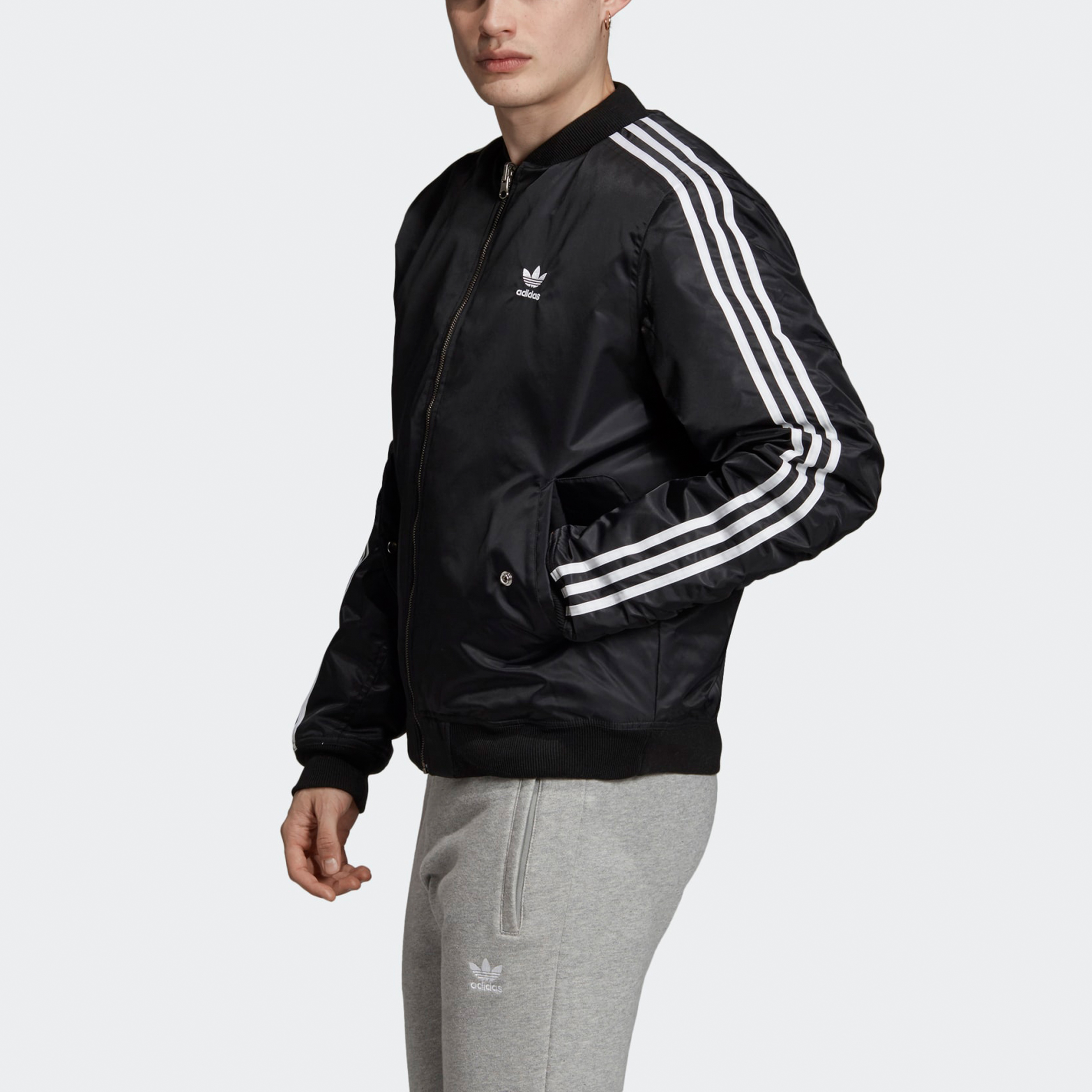 Adidas Originals Bomber Padded Jacket Black ED5825 圖 9