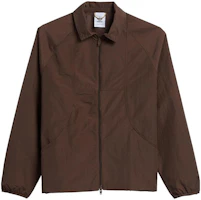adidas Originals Brown Logo Double Zip Utility Jacket Unisex HA1282 adidas Originals Brown Logo Double Zip Utility Jacket Unisex HA1282
