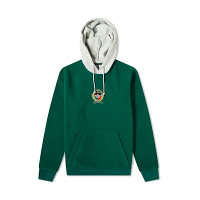 adidas Originals C Crest Colorblock Hoodie Forest Green - Pullover H32148
