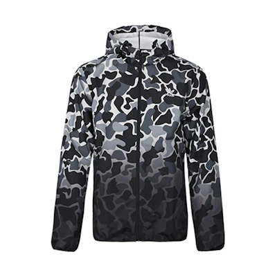 adidas Originals Camo Windbreaker Hooded Zip Jacket DH4805