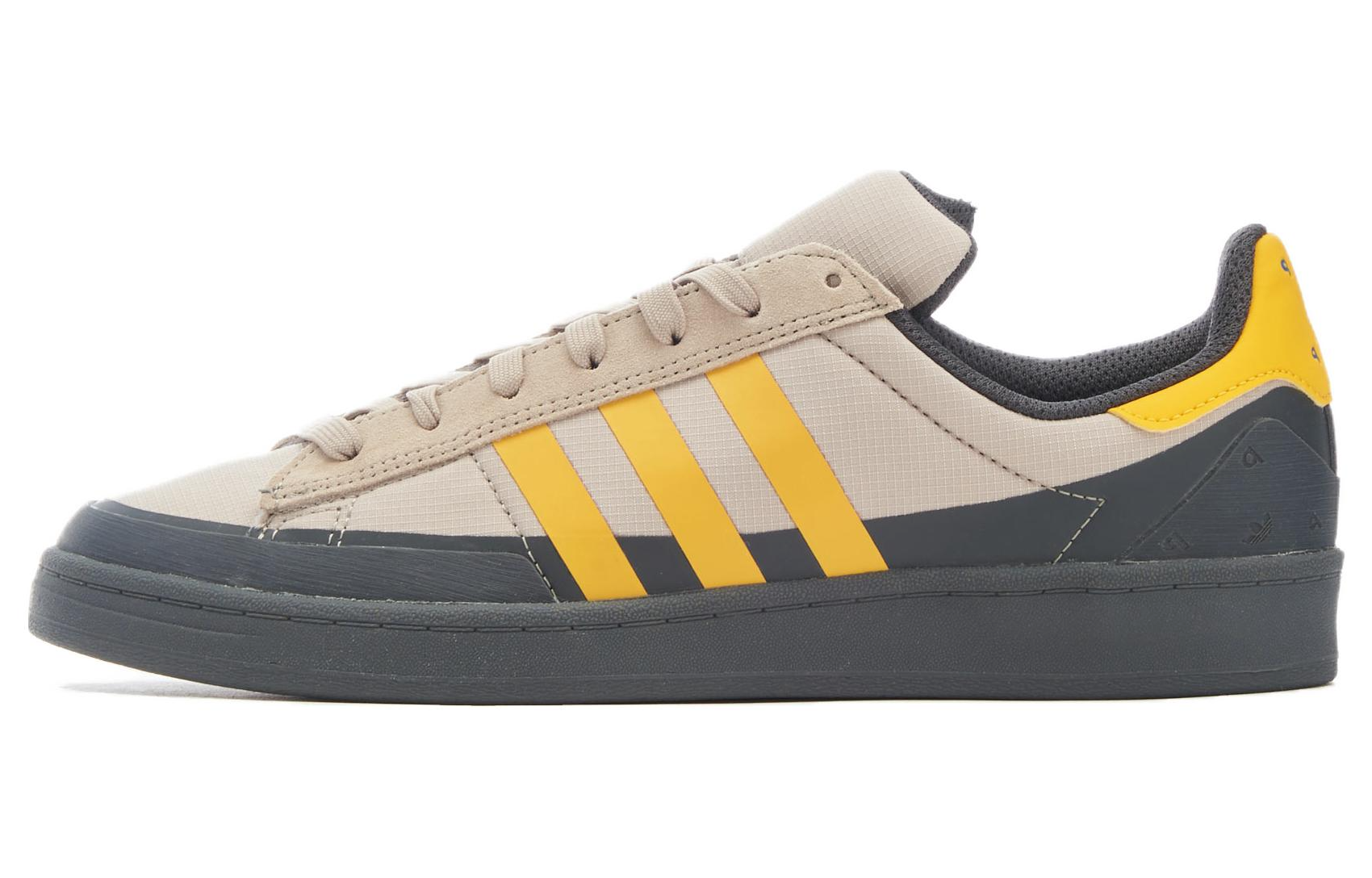 adidas Originals CAMPUS 00s Low-Top Casual Sneakers Grey/Black/Yellow HR0113 Shoes
