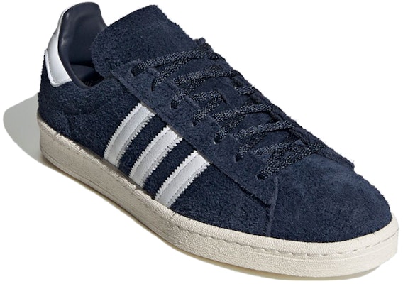 adidas originals Campus 80s 'Dark Blue White' FV0488 Lookbook adidas originals Campus 80s 'Dark Blue White' FV0488