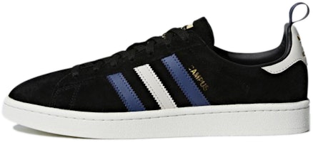 adidas originals Campus Cozy Wear-Resistant Skate Shoes Black Blue Unisex 'Black Blue' CQ2049